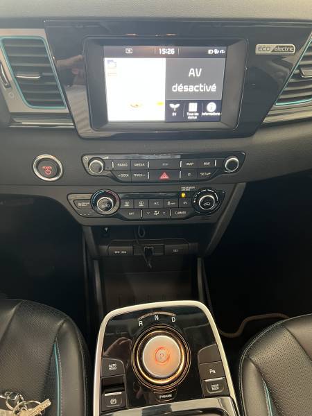 KIA e-Niro gris foncé de 204 ch 64 kWh avec 450km d'autonomie à vendre en occasion à Toulouse