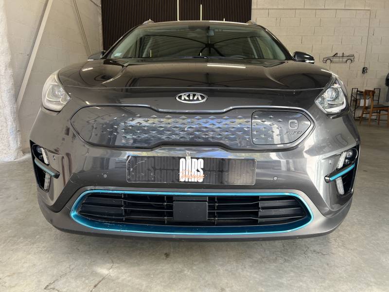 KIA e-Niro gris foncé de 204 ch 64 kWh avec 450km d'autonomie à vendre en occasion à Toulouse