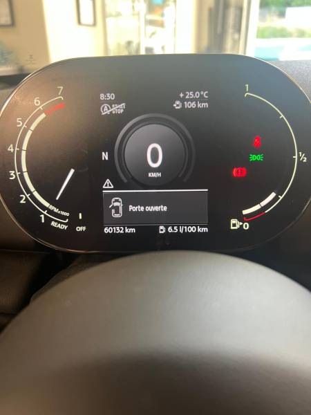 Compteur digital Mini Cooper one de 2021 à Toulouse