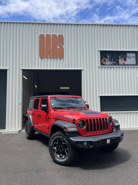 Moteur hybride rechargeable JEEP WRANGLER 4XE 2.0 PHEV de 380 chevaux