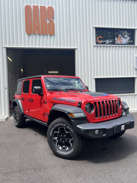 Vente véhicule hybride rechargeable d'occasion JEEP WRANGLER 4XE 380CH 2.0 à Toulouse