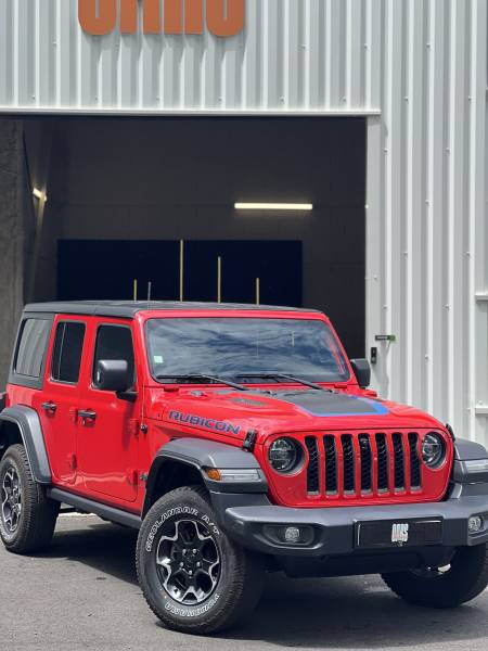 Vente véhicule hybride rechargeable d'occasion JEEP WRANGLER 4XE 380CH 2.0 à Toulouse