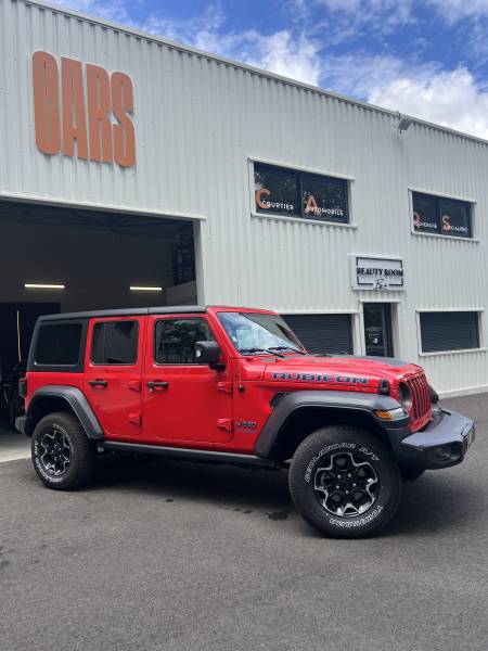 Vente véhicule hybride rechargeable d'occasion JEEP WRANGLER 4XE 380CH 2.0 à Toulouse