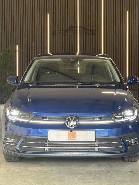 Volkswagen Polo 1.0 TSI bleu 95ch Lounge neuve à Toulouse