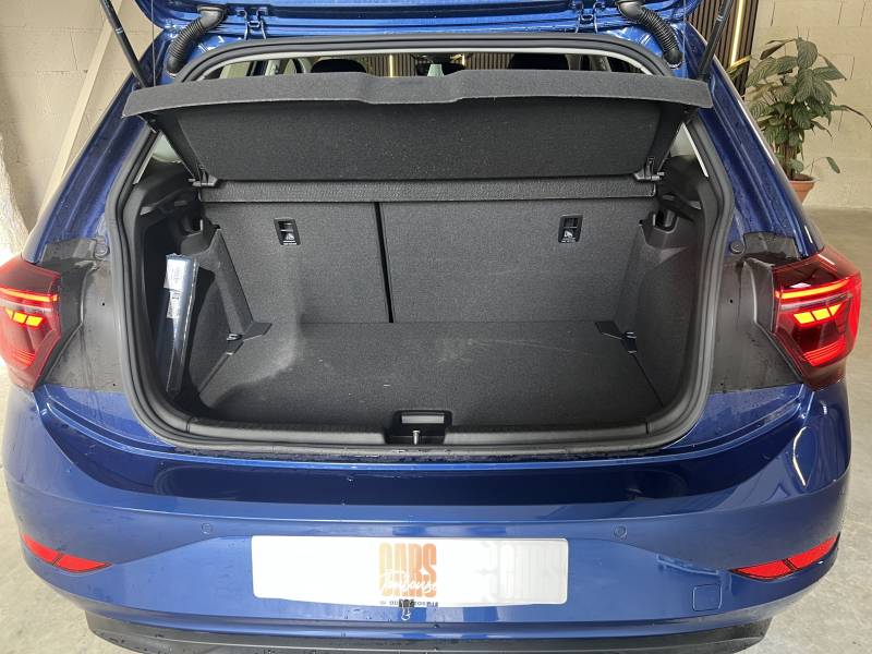 Volkswagen Polo bleu 1.0 TSI bleu avec 95ch Lounge neuve avec boite automatique sur Toulouse et alentours