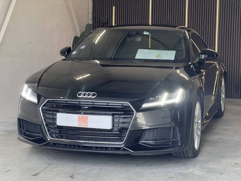 vente d'occasion de l'AUDI TT coupé TFSI noir sur toulouse